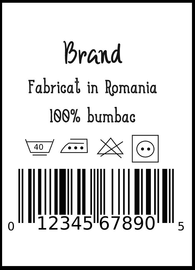 Etichete Imprimate Brand tenas